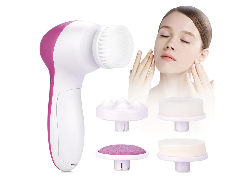 Brosse nettoyante Visage Électrique 5 en 1