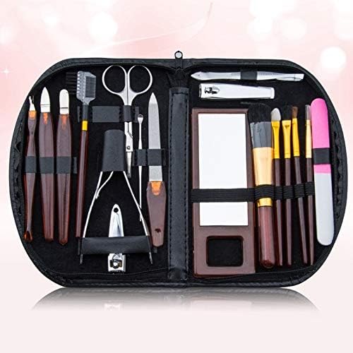 Set Manucure 18 Pièces avec Trousse Zippée