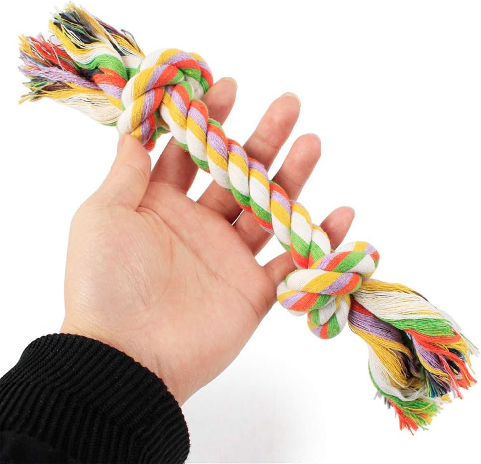 Giocattolo in corda per cani – Resistente e sicuro – Ideale per masticare e giocare – Dimensioni 26 × 2 cm