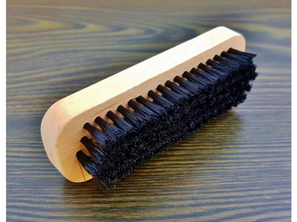 Lot de 2 Brosses à Chaussures en Bois