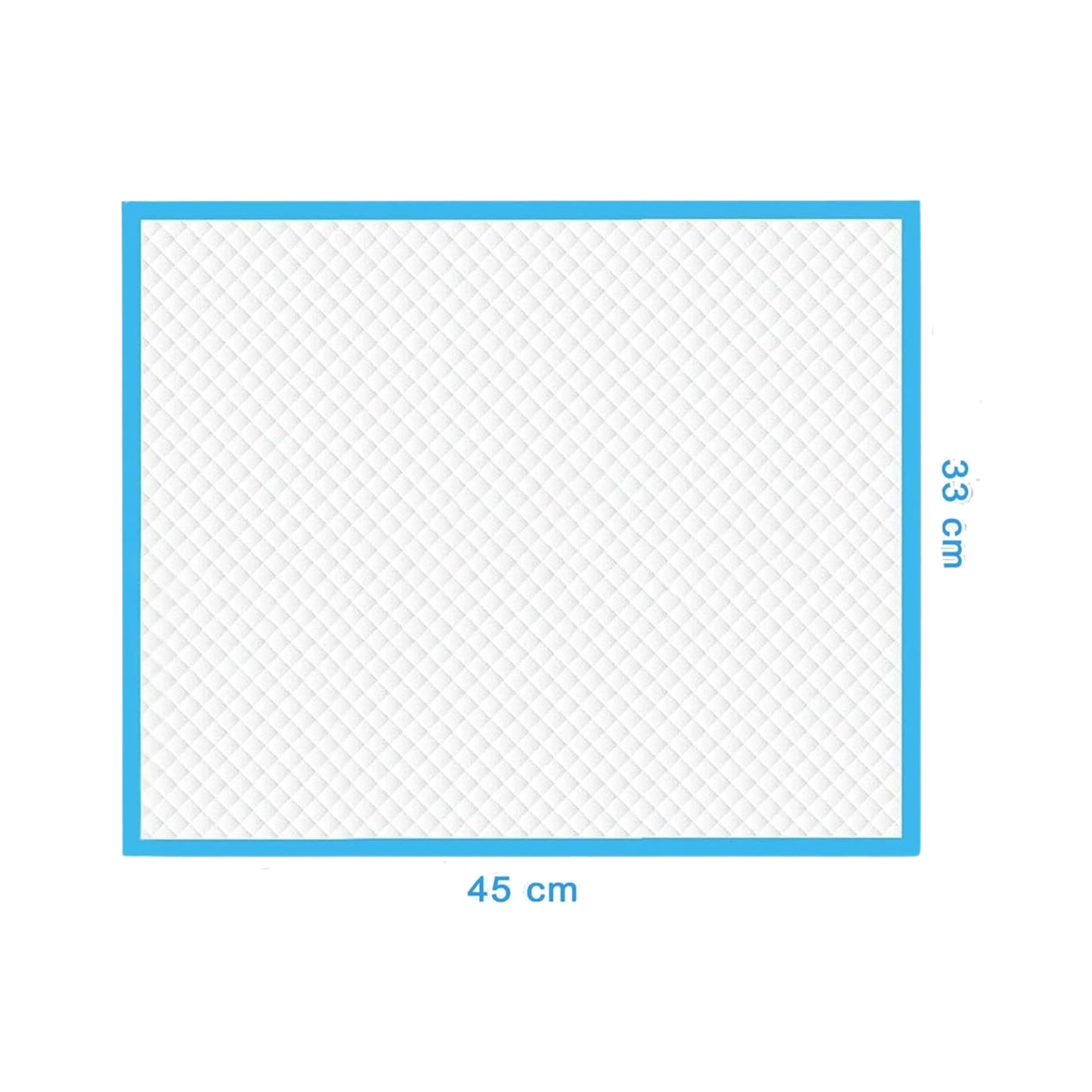 10 Alèses 4 Epaisseurs pour Chiots 33 × 45 cm