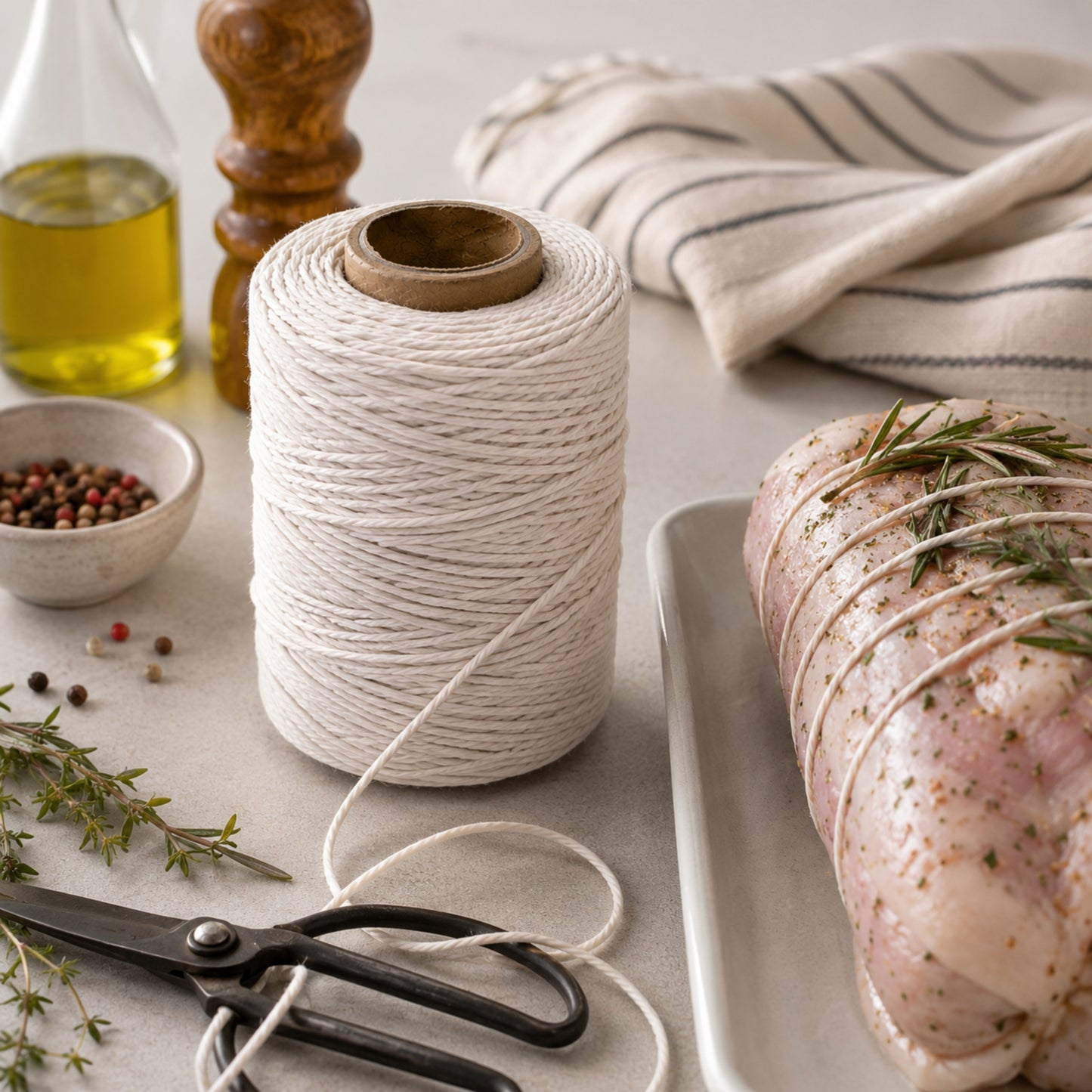Ficelle Alimentaire 100 m – Fil de Cuisine Résistant