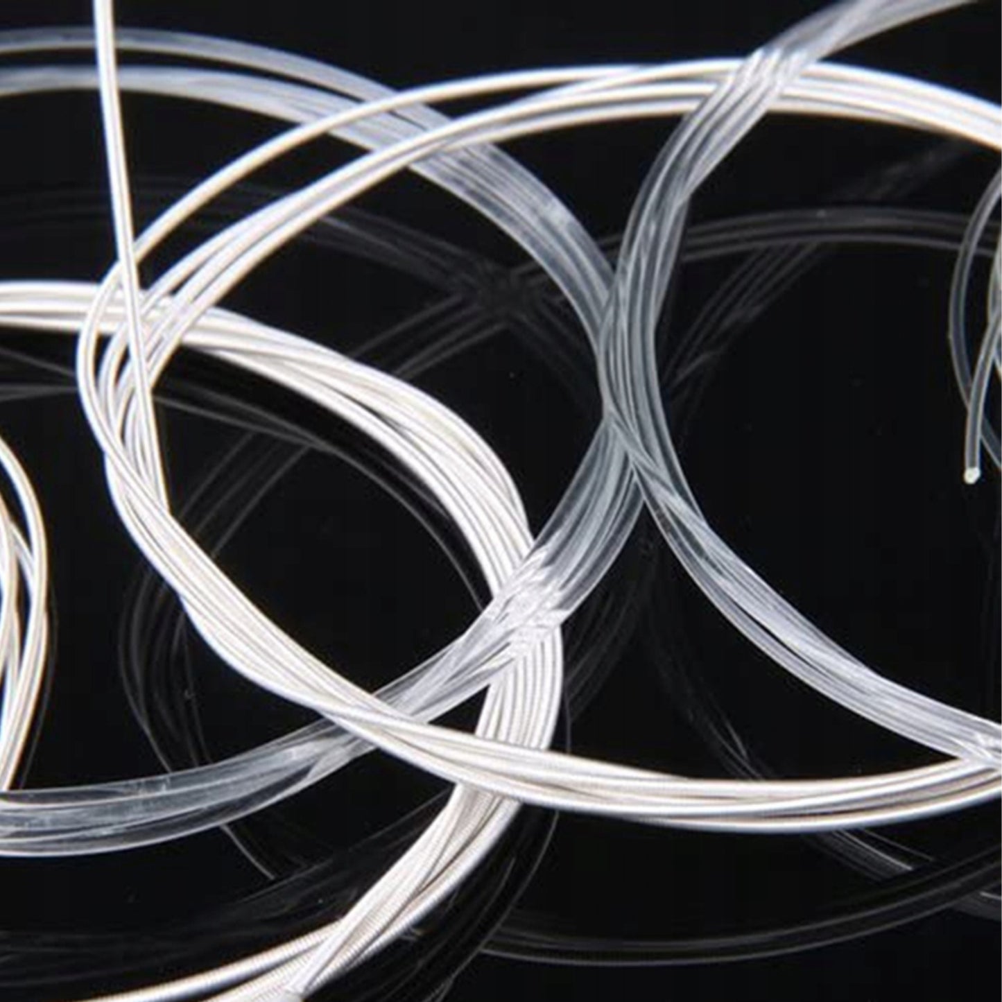 Cordes pour Guitare Classique – Set de 6 Cordes Nylon – ~105 cm