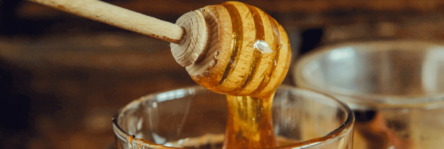 Cuillère à Miel en Bois Naturel
