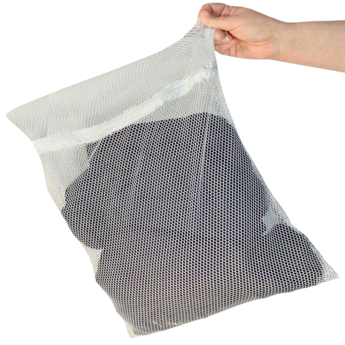 Sac à Linge Maillé avec Fermeture Éclair – 50 x 60 cm