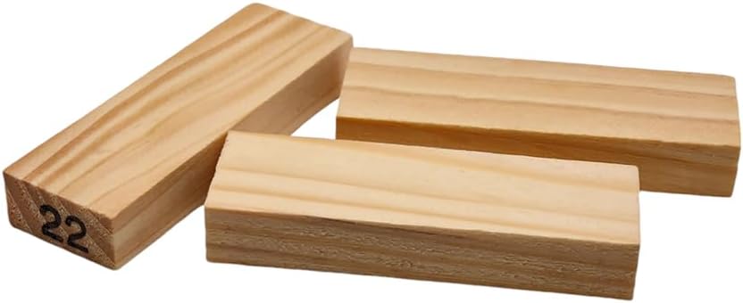 Set di blocchi di legno con dadi numerati – Gioco di equilibrio, costruzione e abilità motorie – Tutte le età