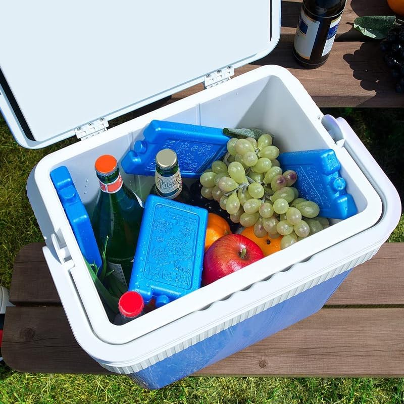 Borsa termica da 500 ml – Borsa termica riutilizzabile per borse termiche e borse termiche – Blu, 180×115×32 mm