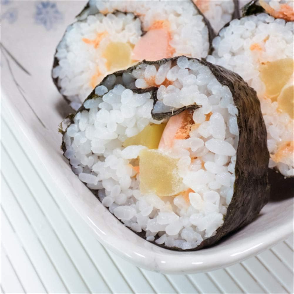 Tappetino per sushi 24×21 cm – Tappetino bianco per makisu per involtini fatti in casa e maki perfetti