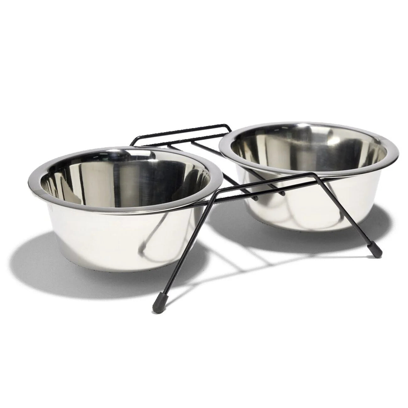 Lot de 2 Gamelles en Inox pour Animaux – Ø 11 cm