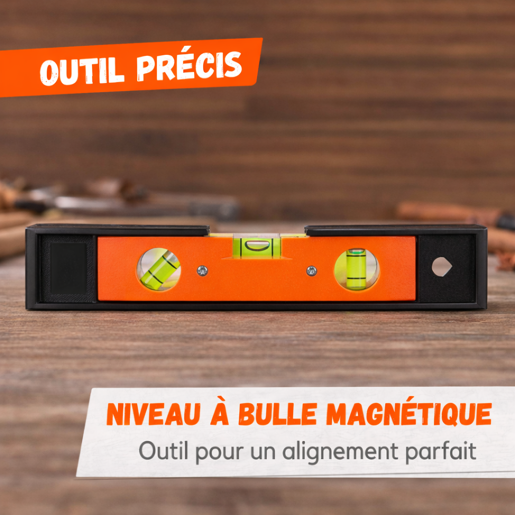 Niveau à Bulle Magnétique – 23 cm