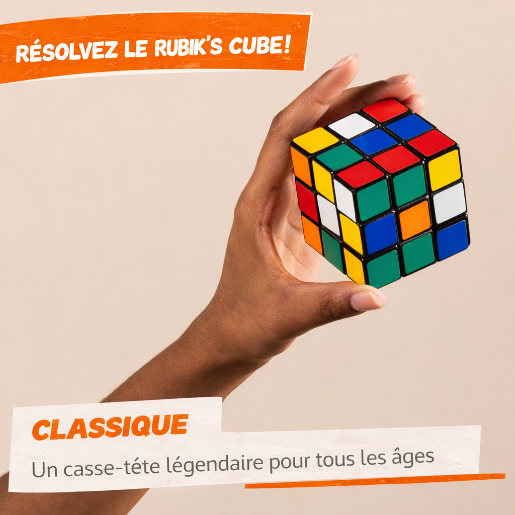Casse-Tête Cube Magique 6x6 cm
