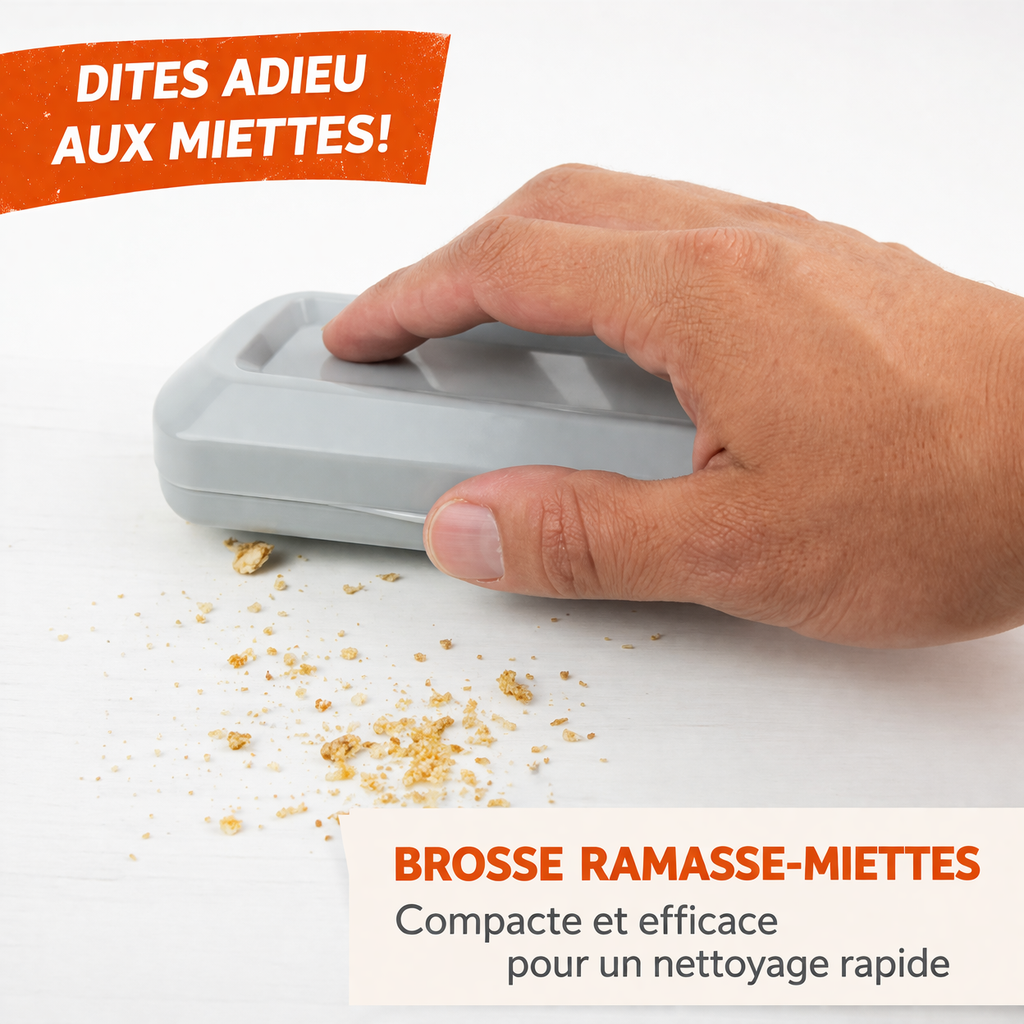 Brosse Ramasse-Miettes Manuelle