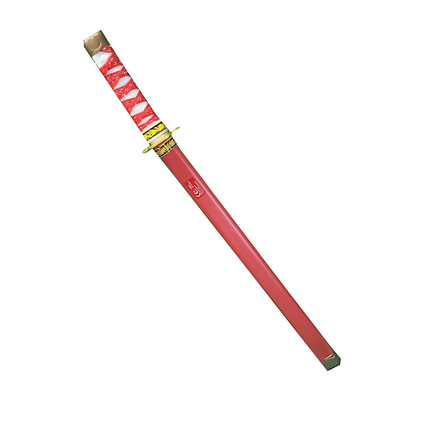 Spada da costume da ninja/samurai – 60 cm – Accessorio in plastica resistente – Colore casuale