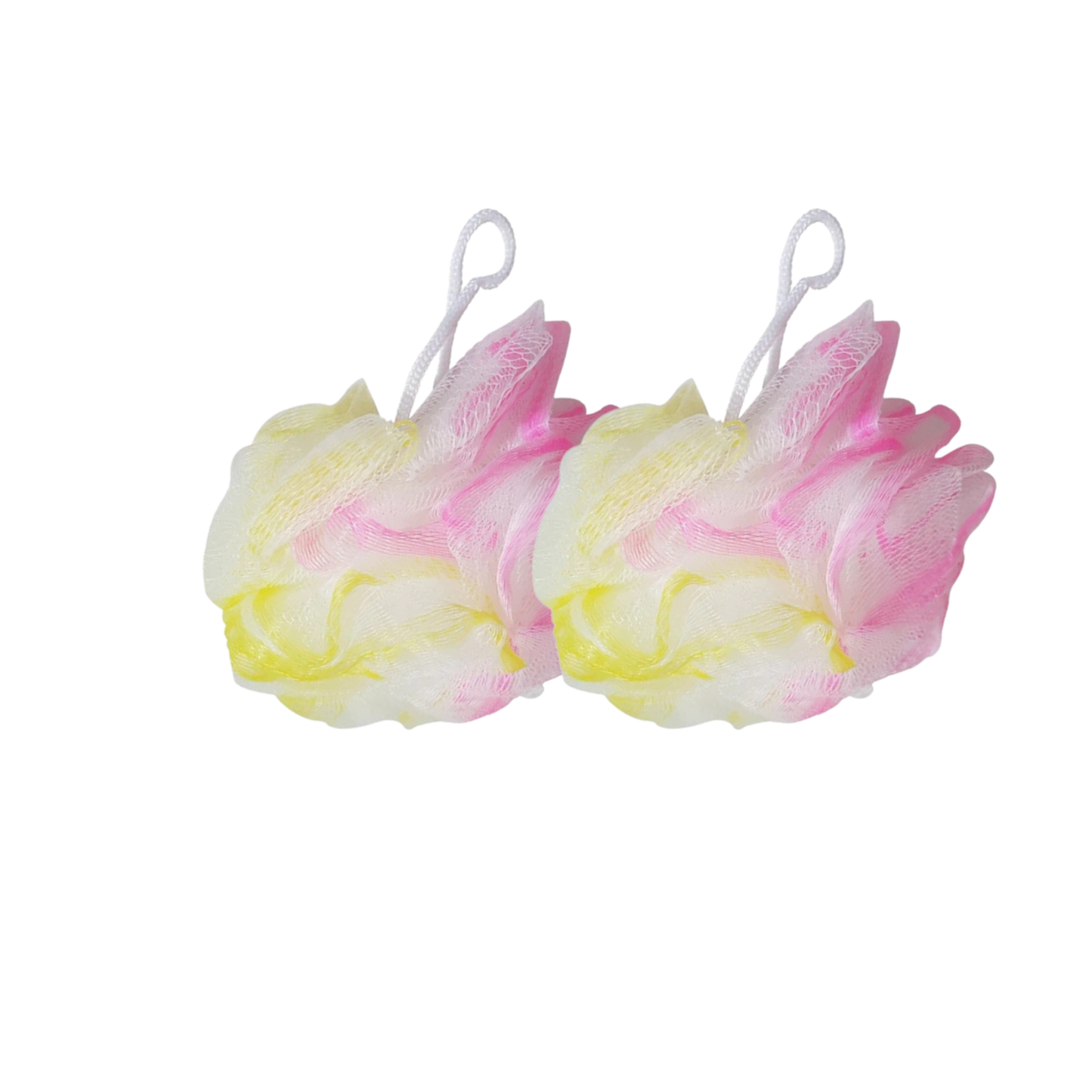 Lot de 2 Fleurs de Bain Douces et Exfoliantes