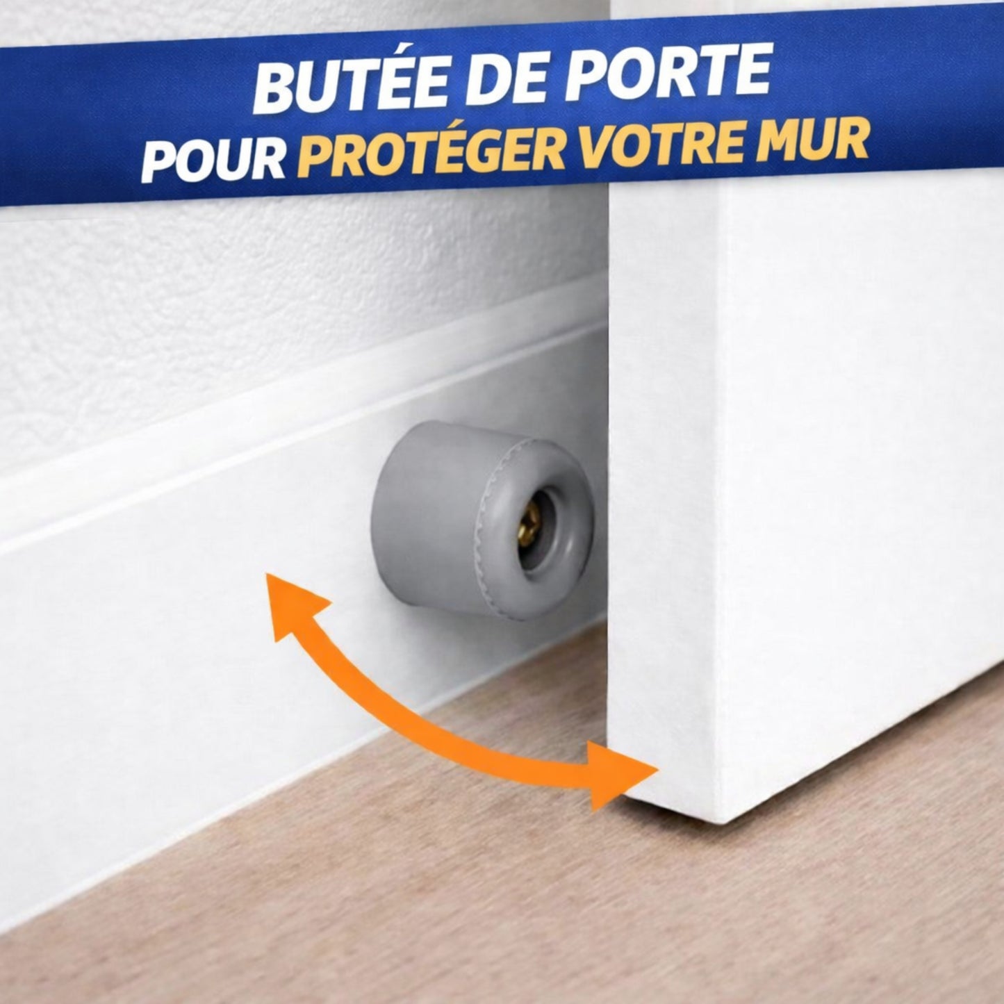 Butée de Porte Petit Format 32 x 30 mm – Lot de 2