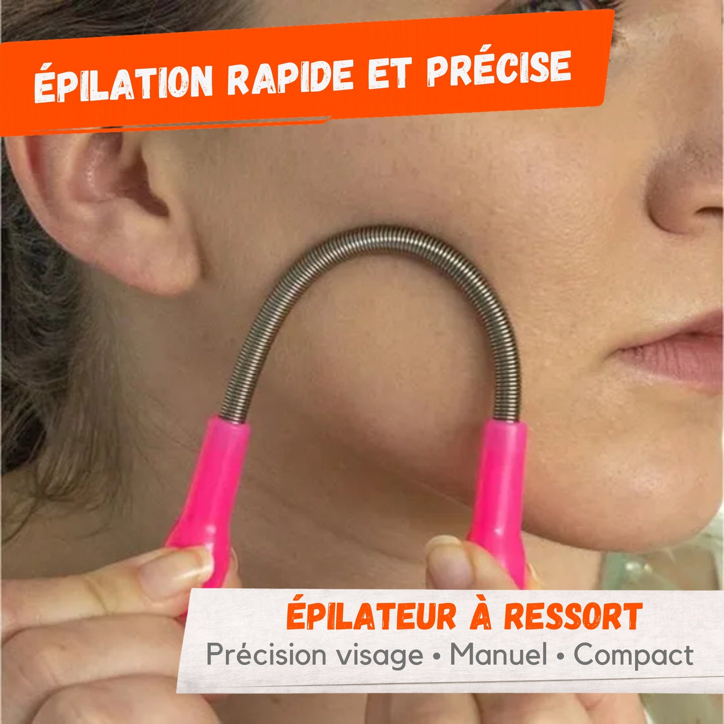 Épilateur à Ressort Visage