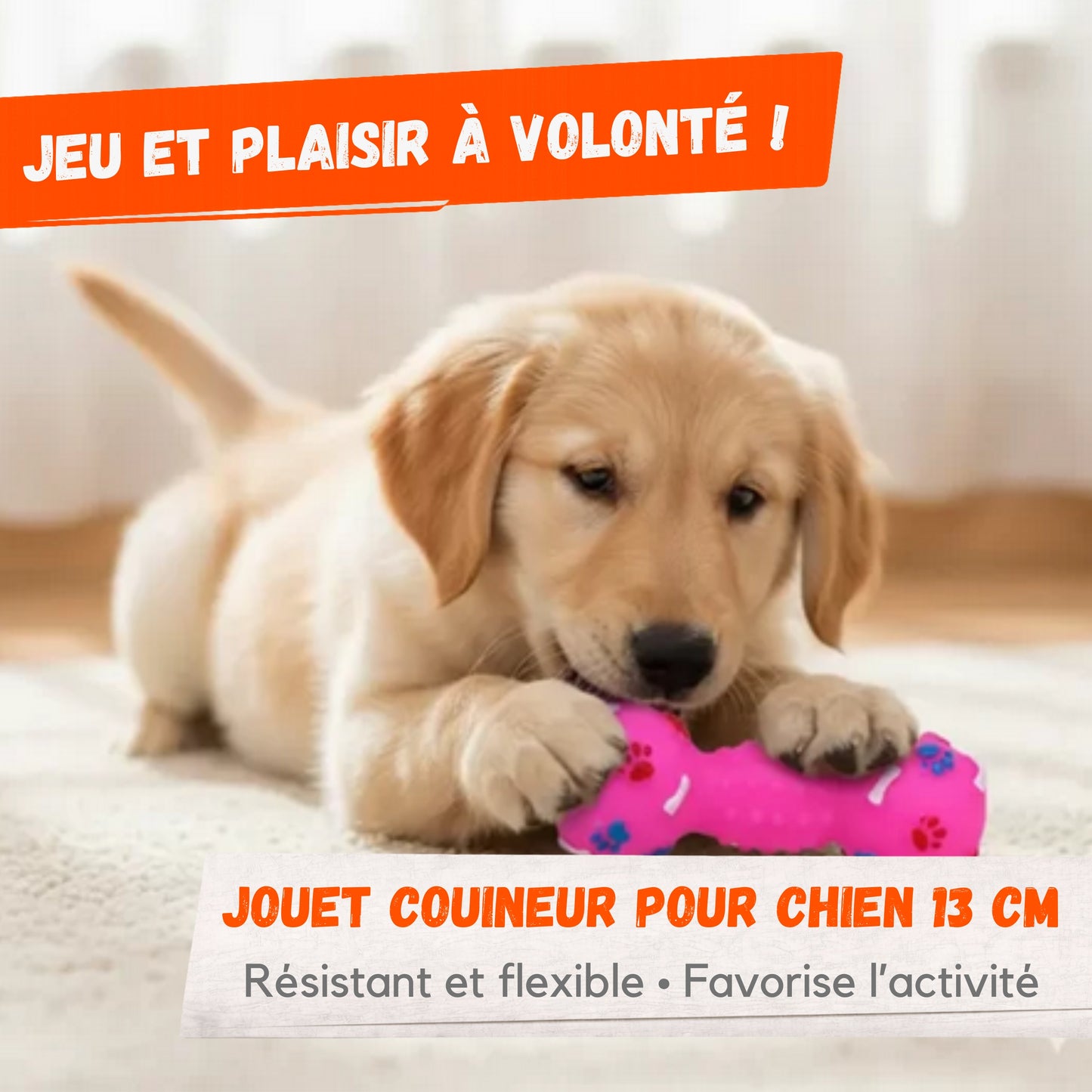 Jouet Couineur pour Chien 13 cm
