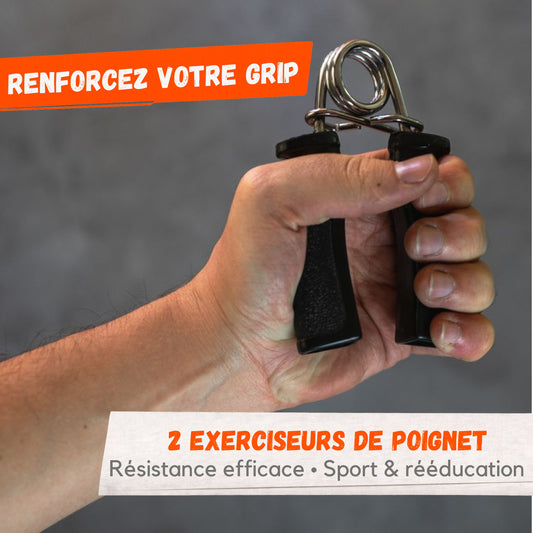 Lot de 2 Exerciseurs de Poignet et Main