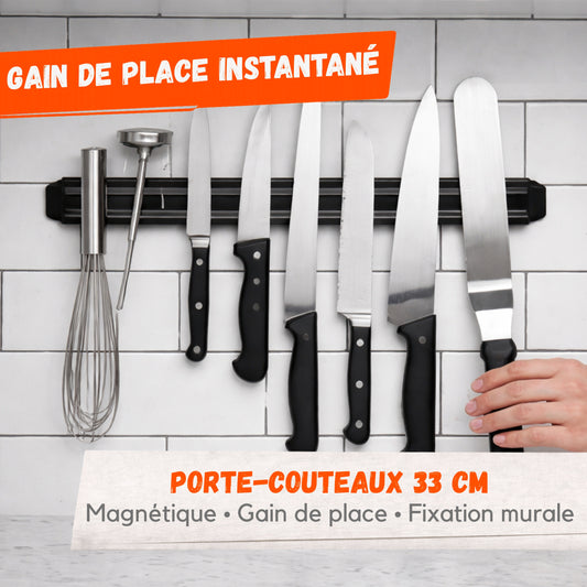 Porte-Couteaux Magnétique 33 cm