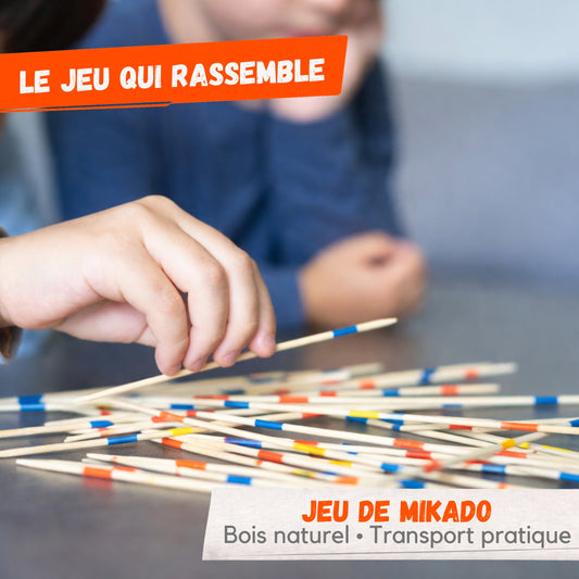 Jeu de Mikado en Bois