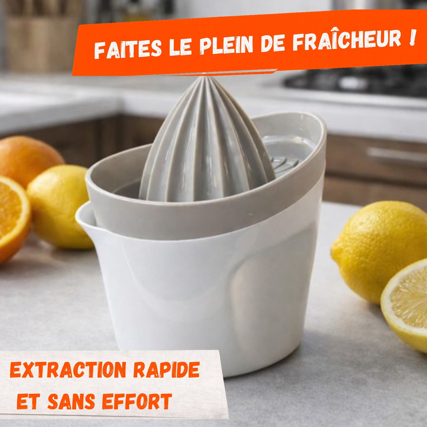 Presse-Agrumes en Plastique 600 ml