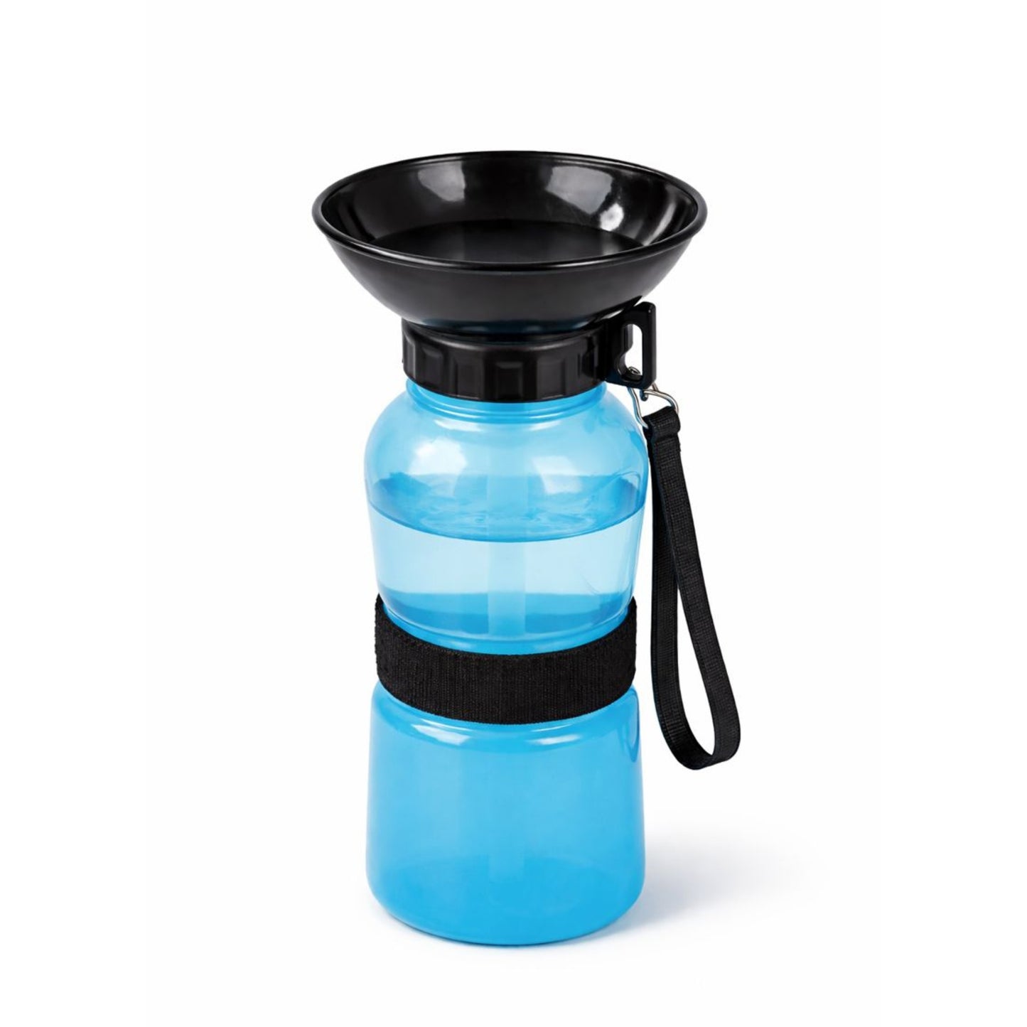 Borraccia da viaggio per cani con ciotola integrata - Borraccia da 500 ml - Facile da trasportare, colore casuale
