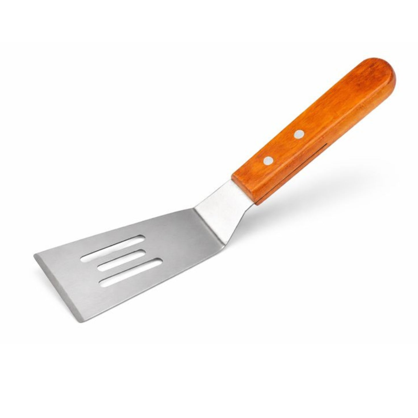 Spatola da cucina – Manico in legno e punta in metallo resistente – Utensile da cucina versatile