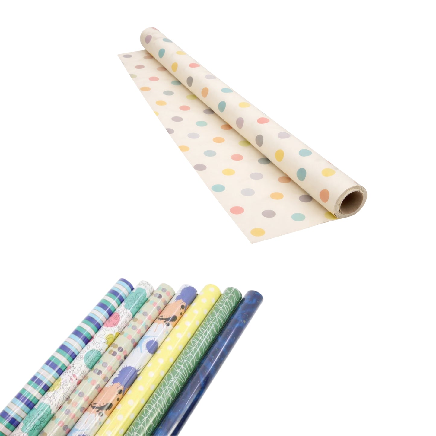 Rouleau Papier Cadeau 2 m × 70 cm