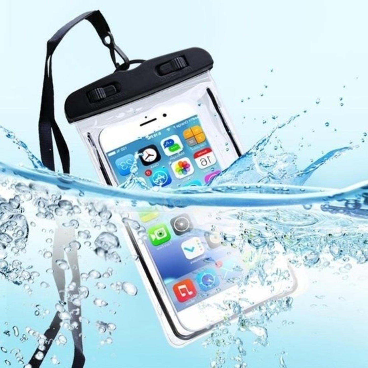 Étui Étanche pour Téléphone 10,5 × 20 cm