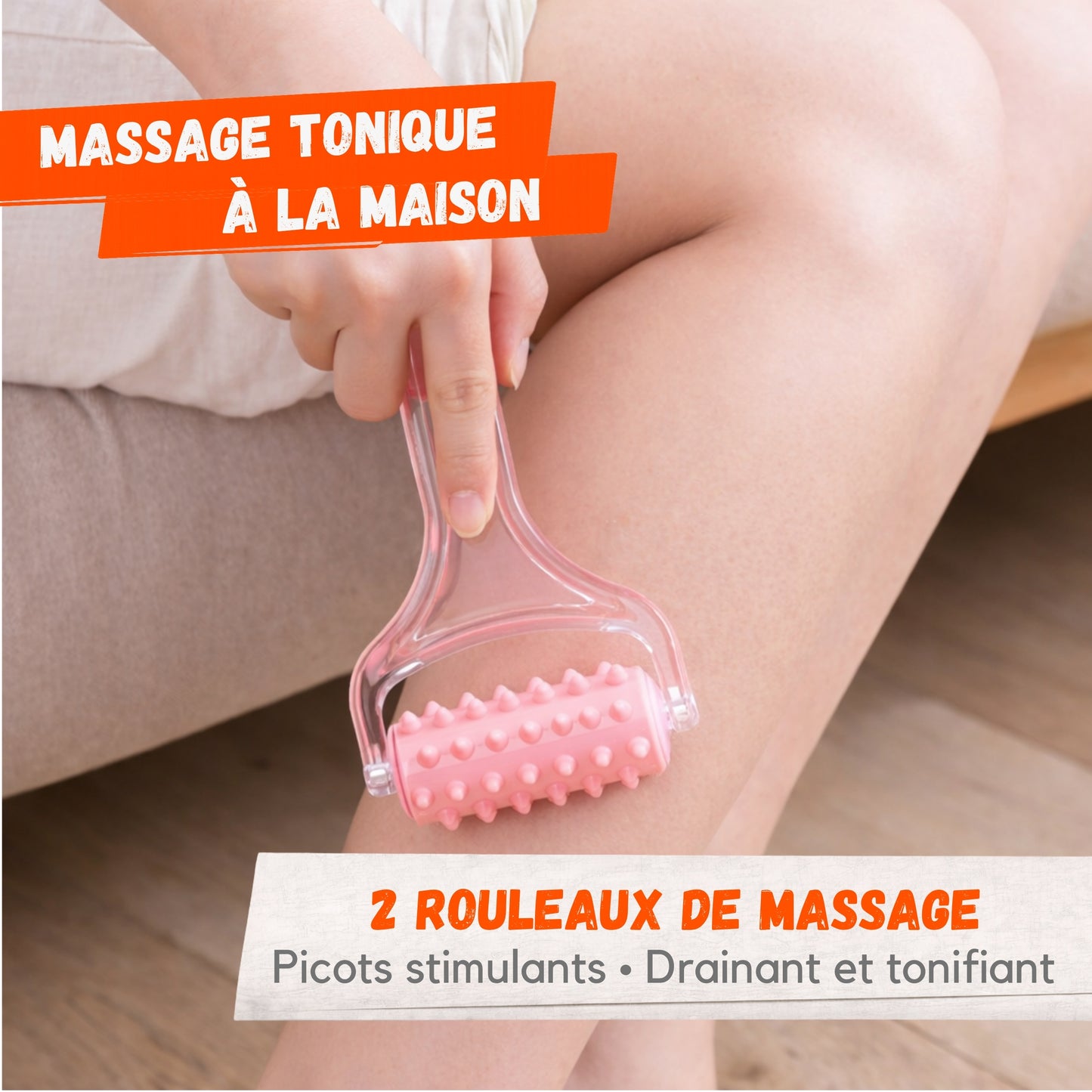 Rouleaux de Massage Anti-Cellulite – Lot de 2