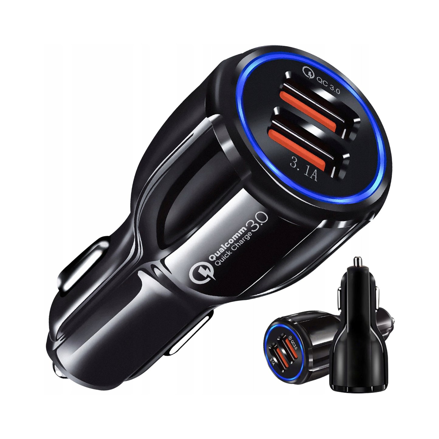 Chargeur Allume-Cigare USB Double – Charge Rapide