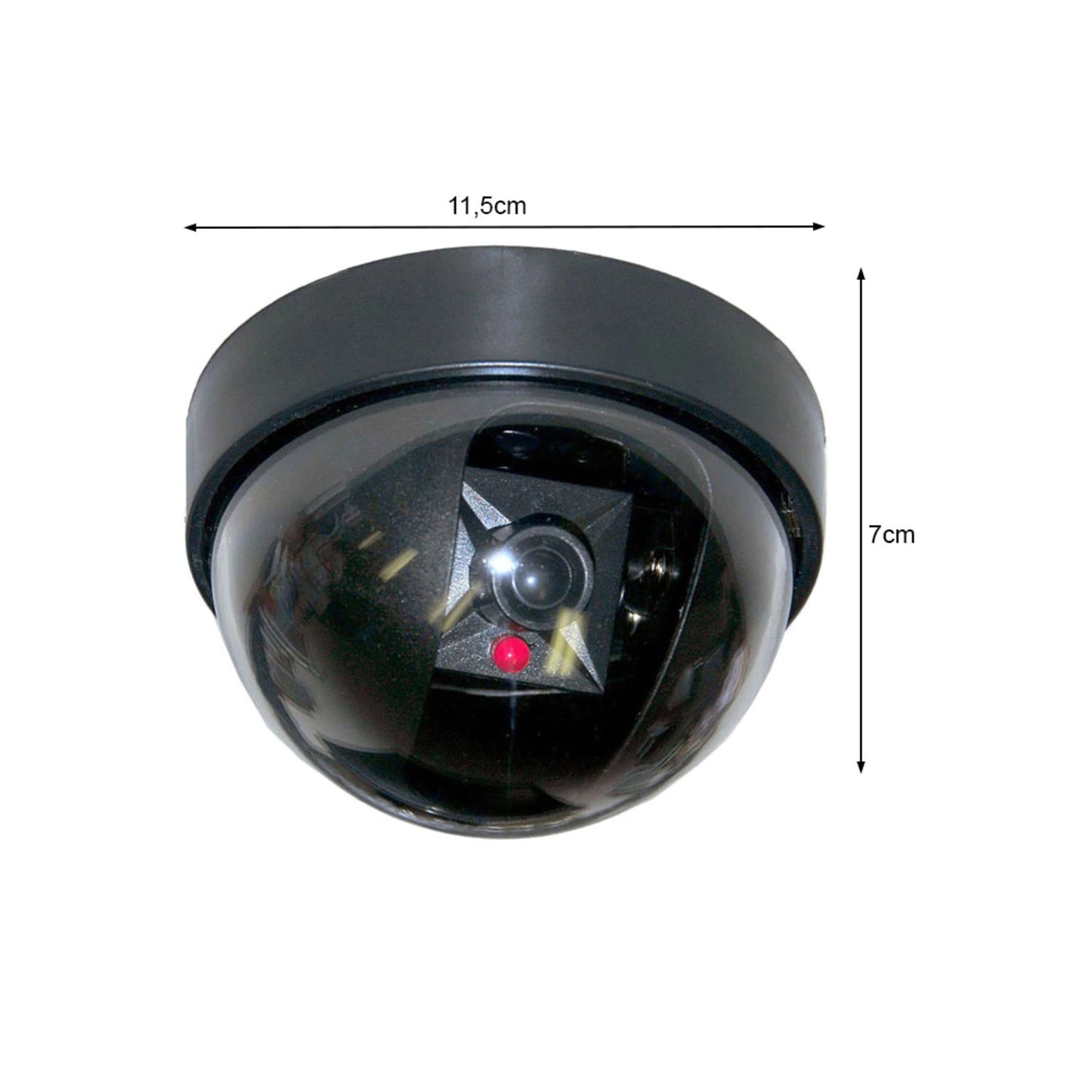 Caméra Factice LED – Effet Sécurité Réaliste