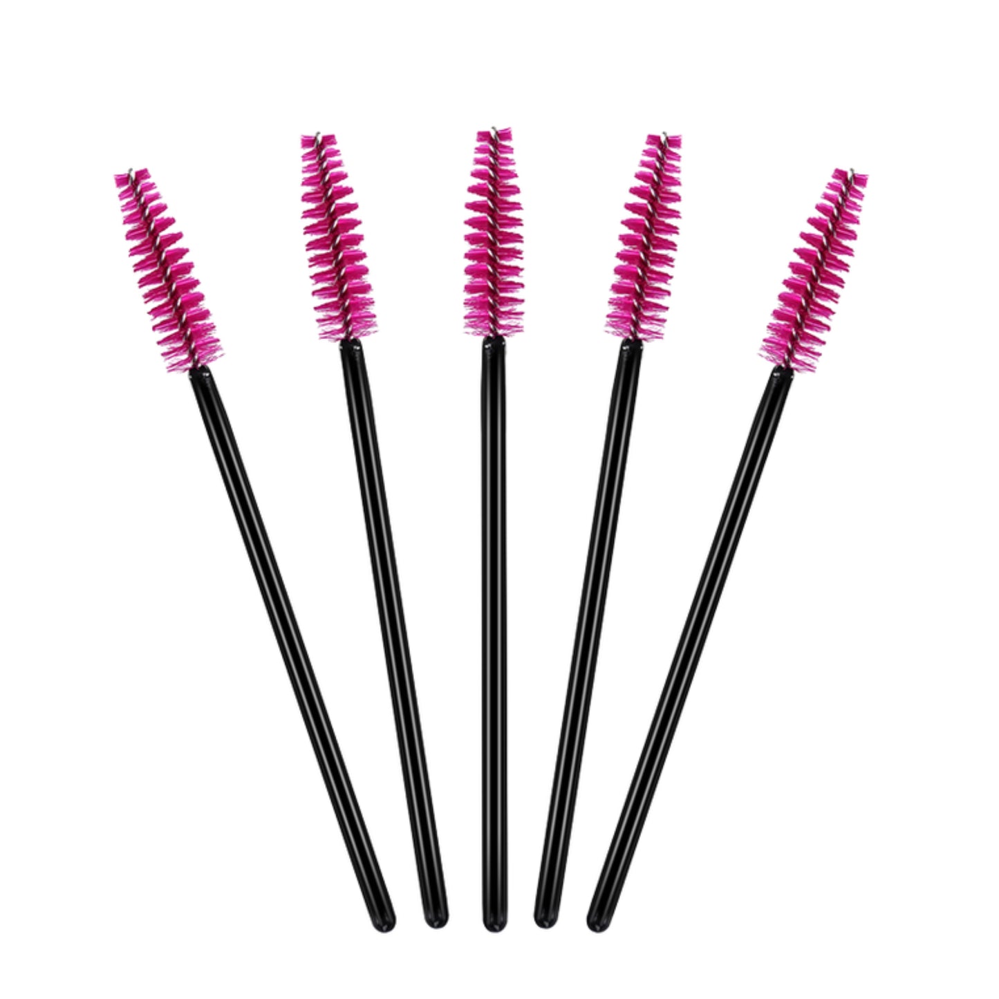Lot de 50 Brosses à Cils et Sourcils – Goupillons Semi-Réutilisables