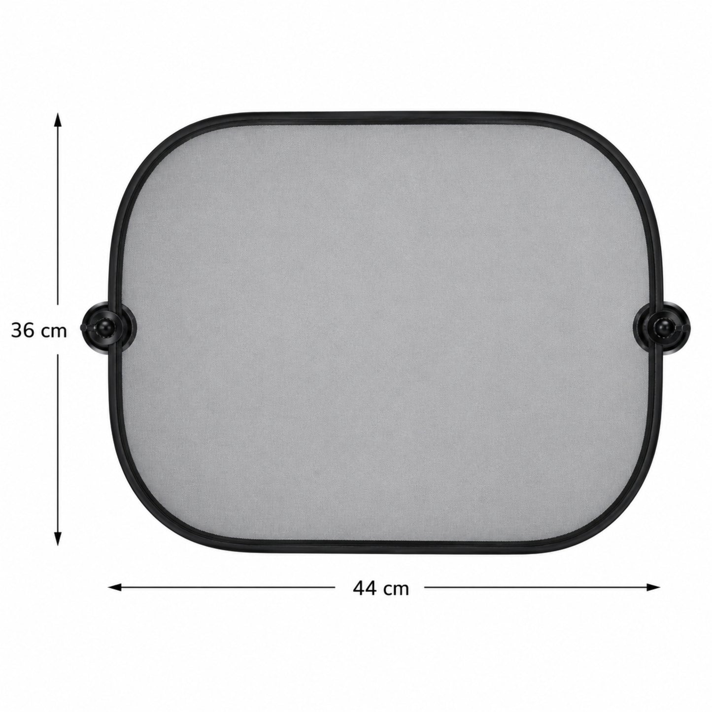Lot de 2 Pare-Soleil de Voiture – Ventouses Incluses – 44 x 36 cm