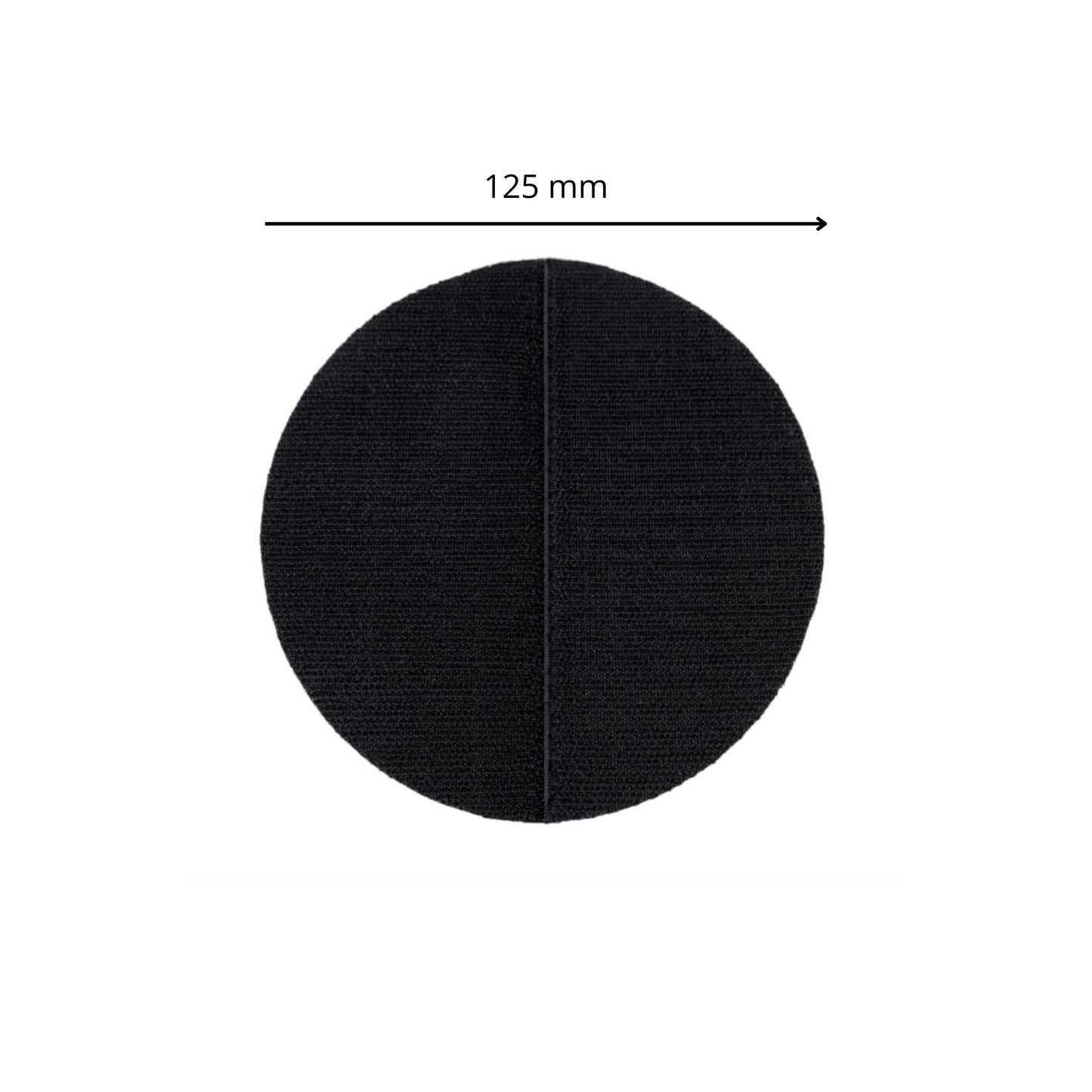 Lot de 2 Plateaux de Ponçage 125 mm avec Adaptateur