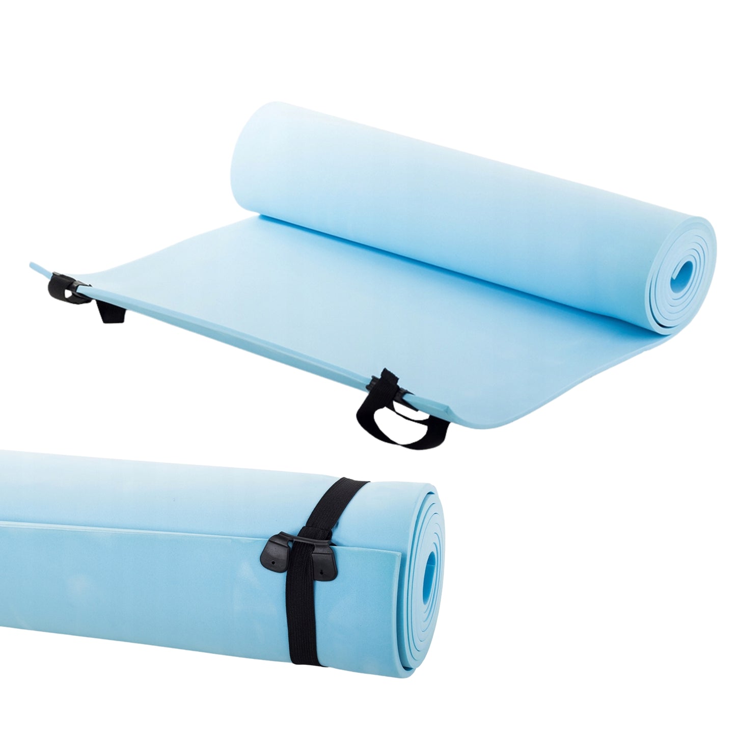 Tapis de Yoga 180x50 cm Antidérapant – Fitness avec Sangles