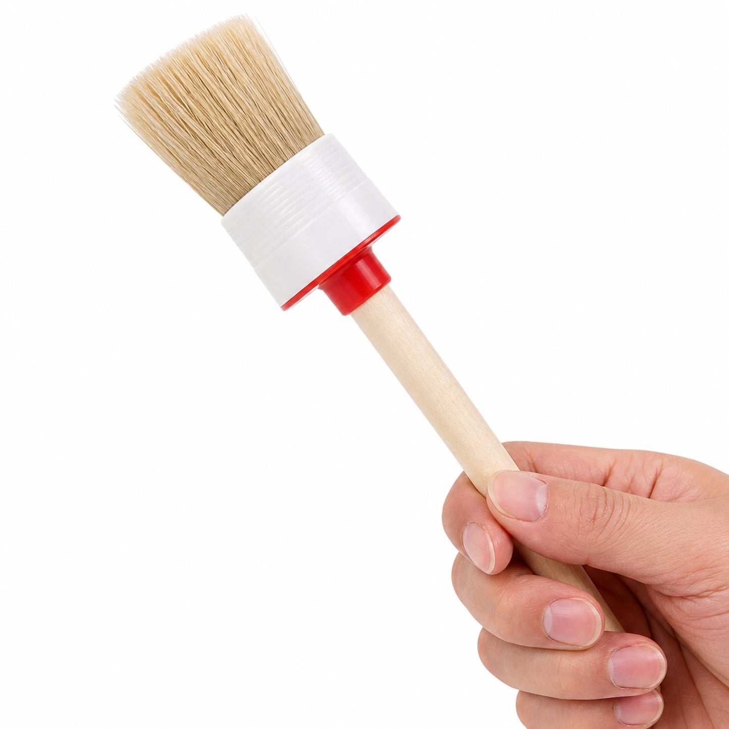 Lot de 5 Pinceaux Ronds – Peinture Précision en Bois