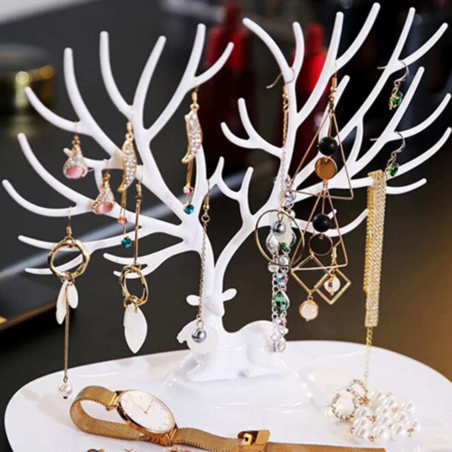 Support à Bijoux Arbre de Cerf