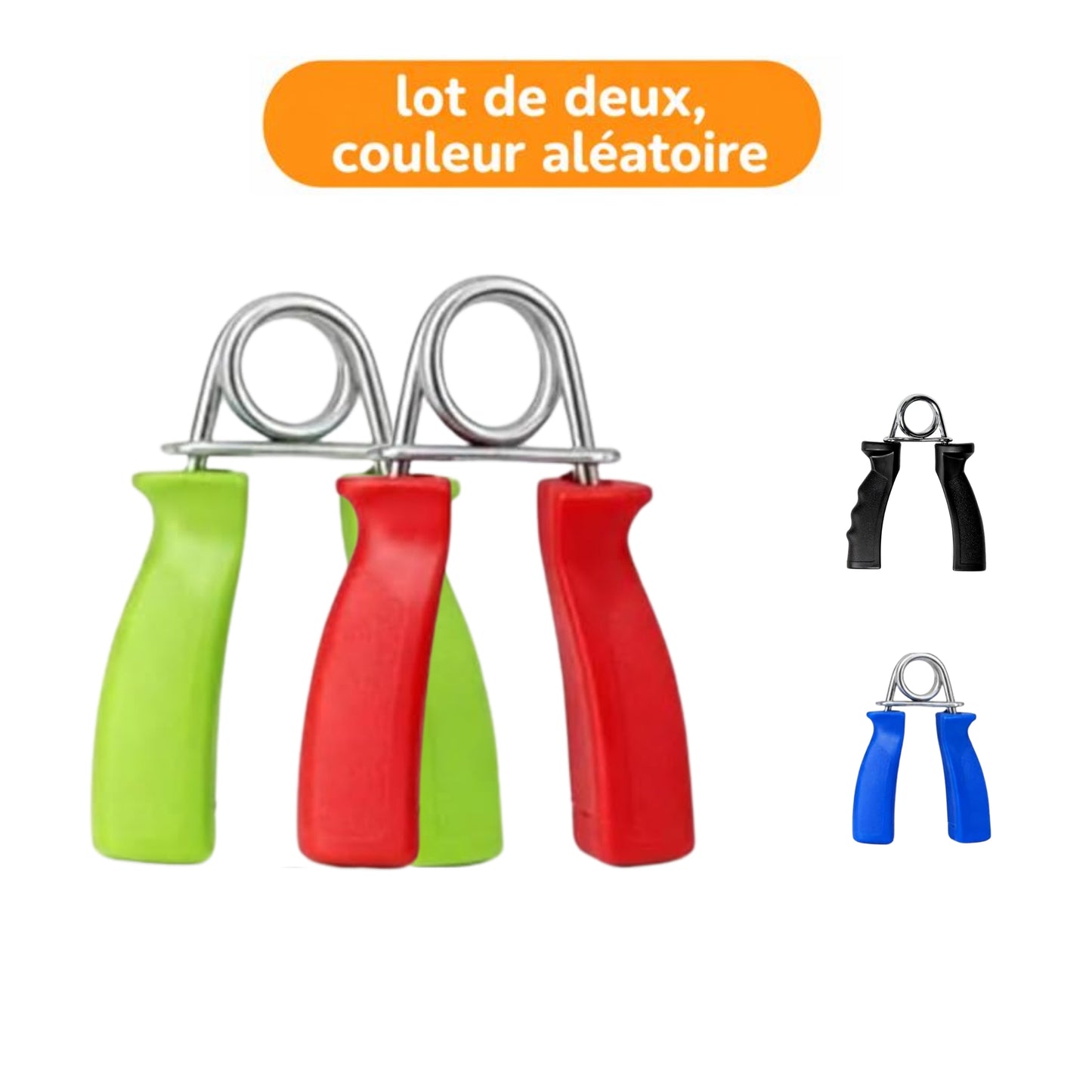 Lot de 2 Exerciseurs de Poignet et Main