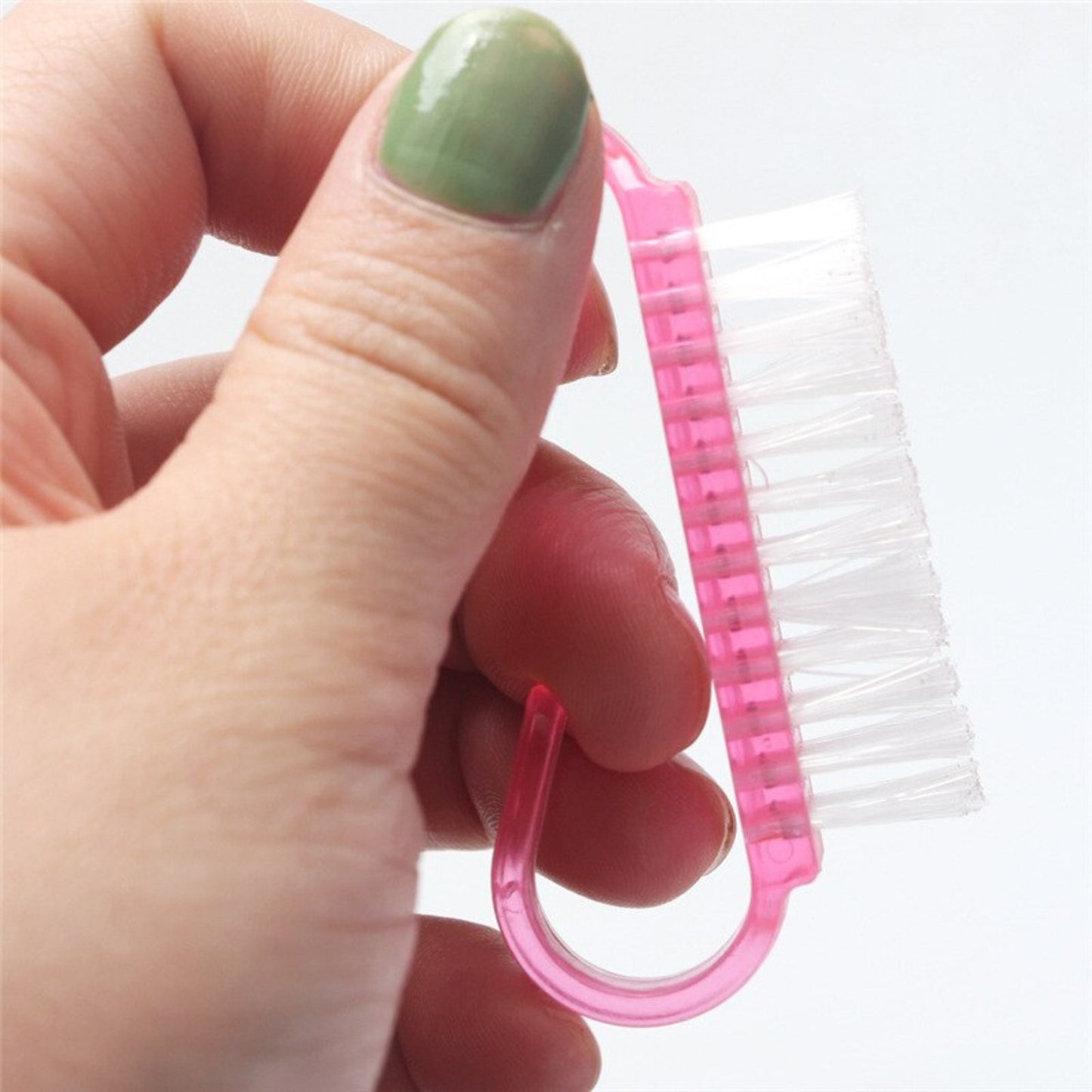 Brosses à Ongles Rose – Lot de 4