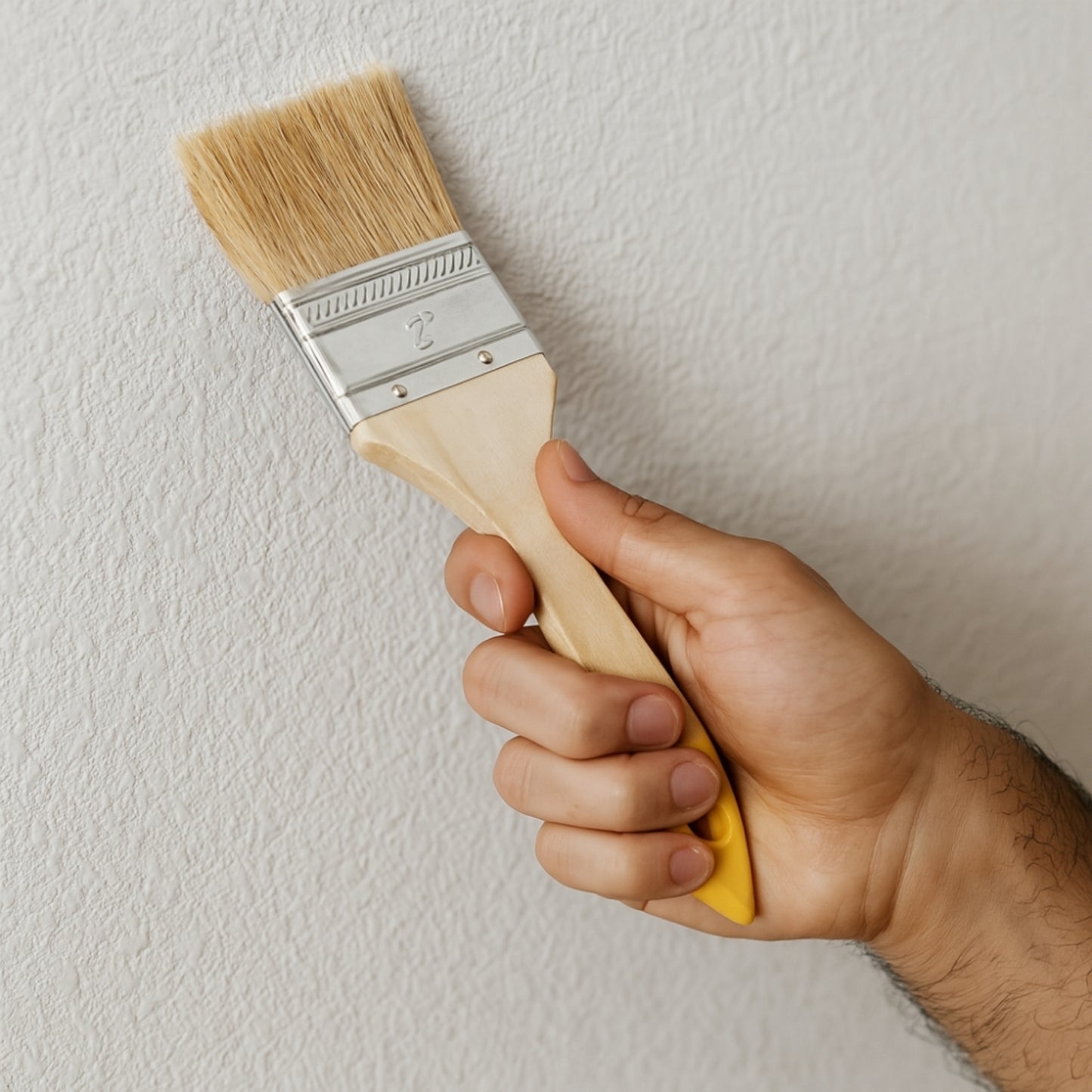 Lot de 5 Pinceaux de Peinture en Bois – 19 à 65 mm