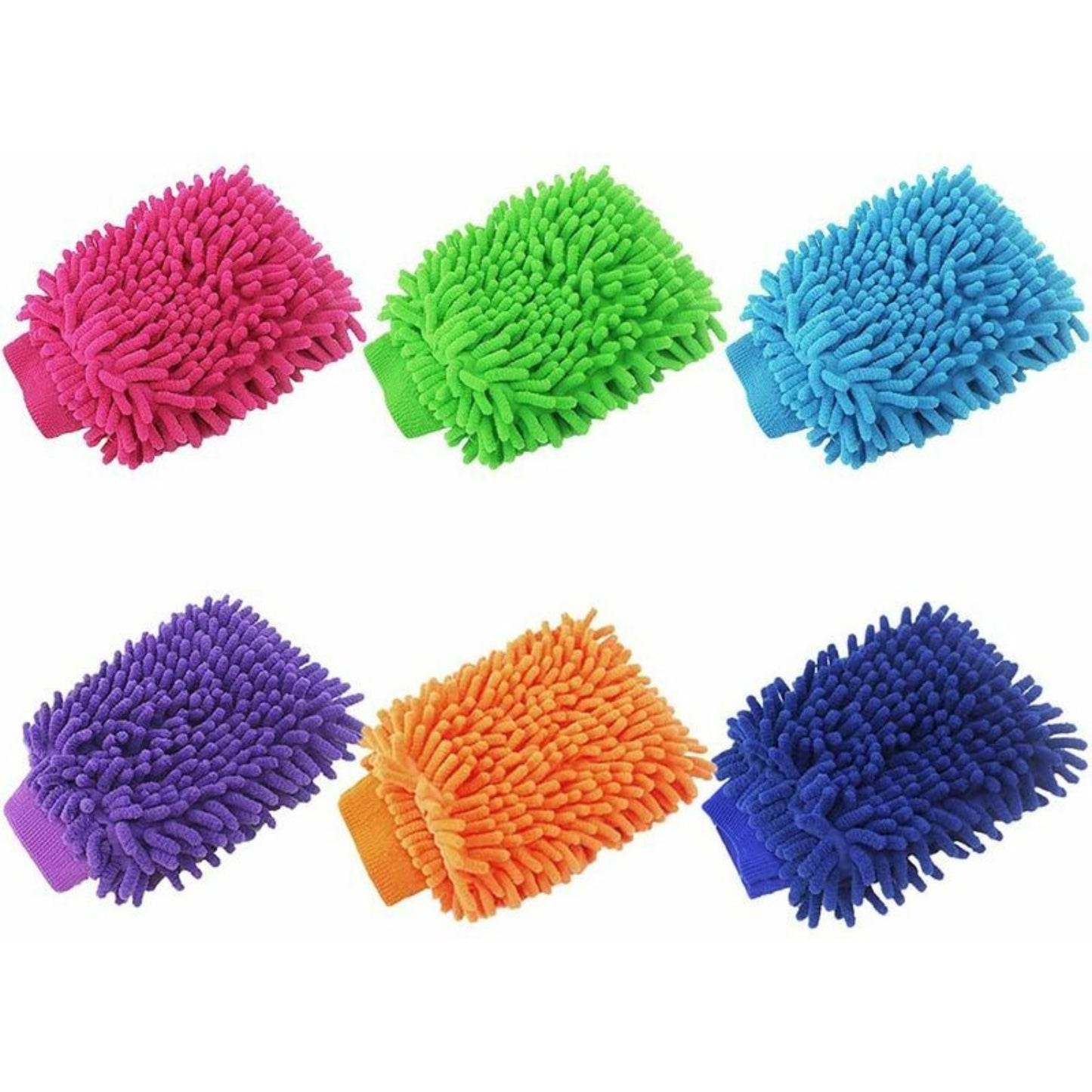 Gant de Lavage Microfibre Double Face