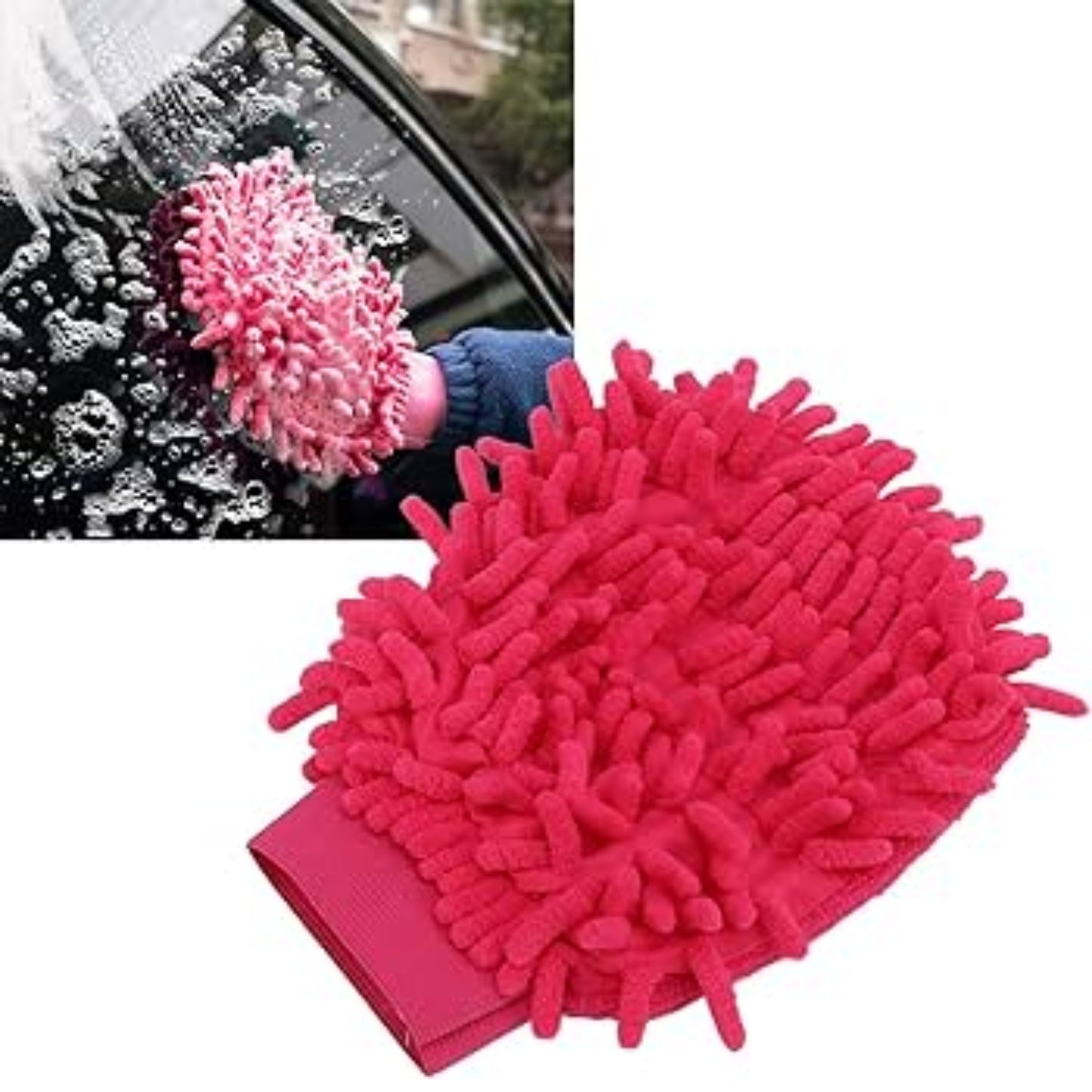 Gant de Lavage Microfibre Double Face