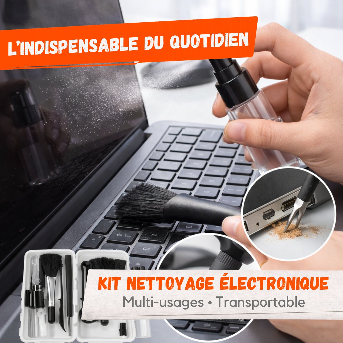 Kit Nettoyage Électronique 17-en-1