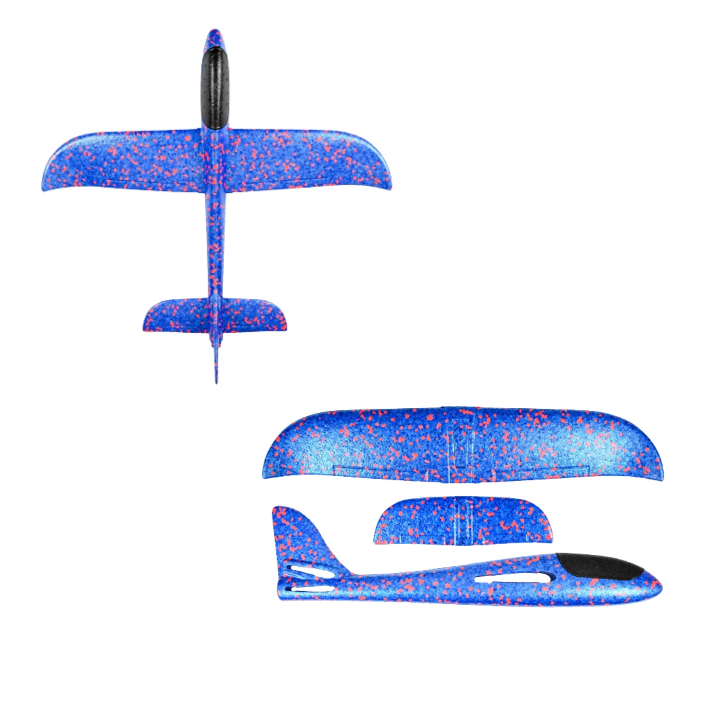 Avion de Lancer en Polystyrène – 36 cm