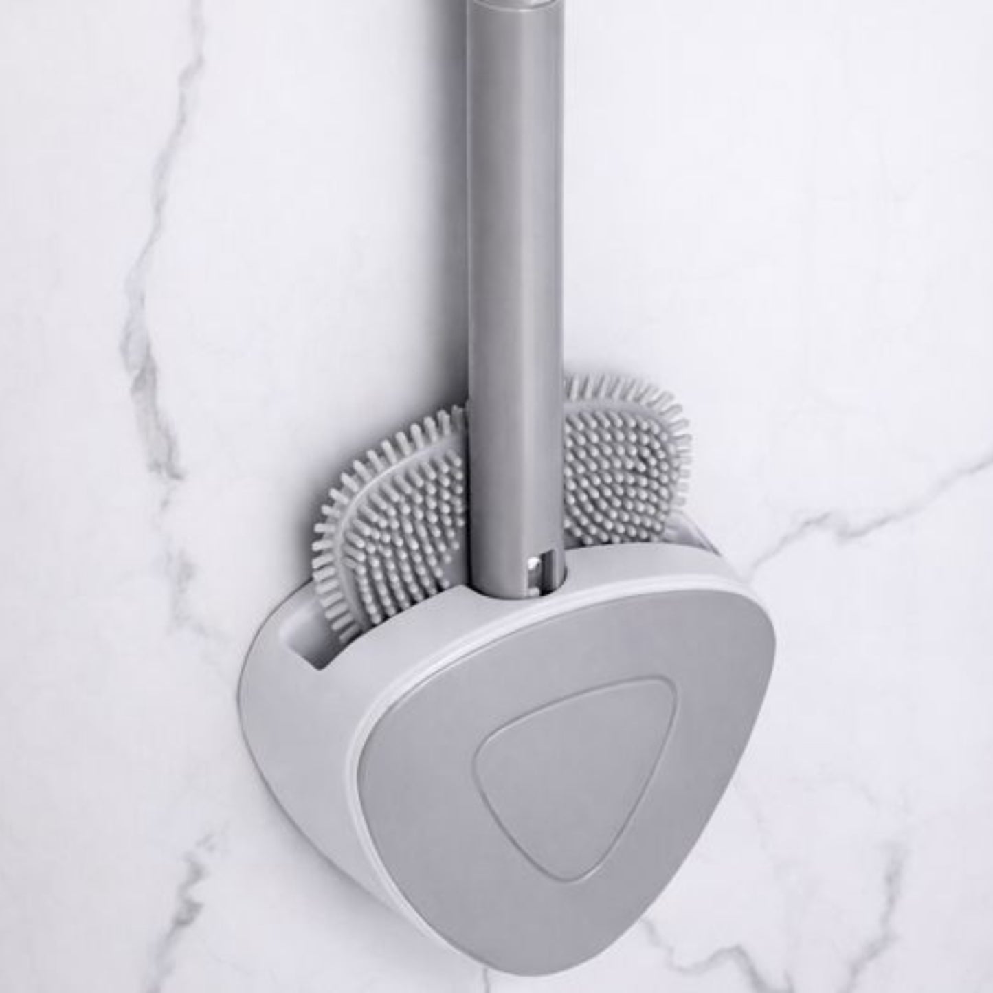 Brosse WC flexible en Silicone avec Support Mural