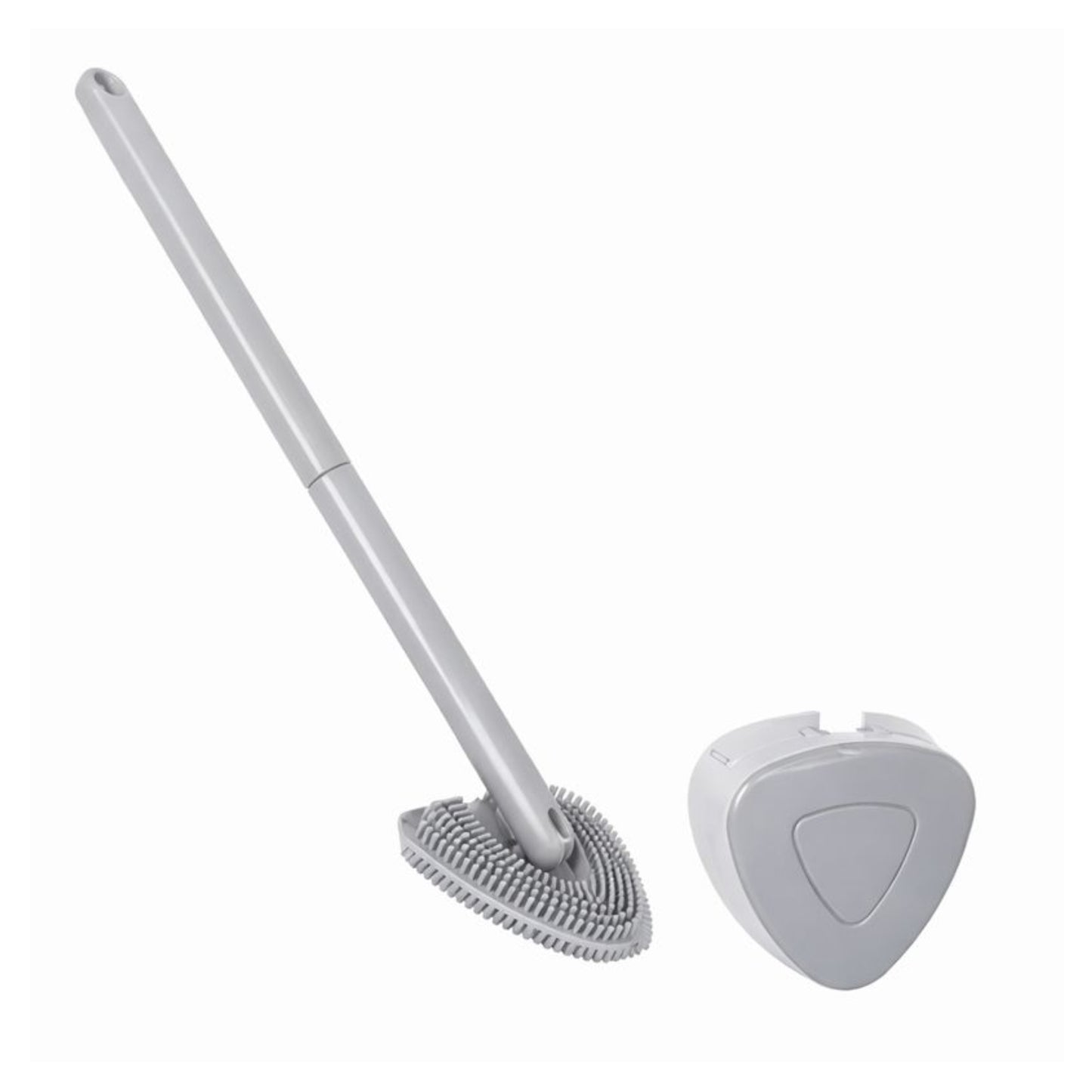 Brosse WC flexible en Silicone avec Support Mural