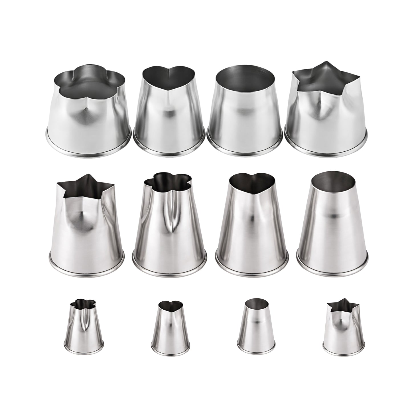 Emporte-Pièces Inox – Lot de 12