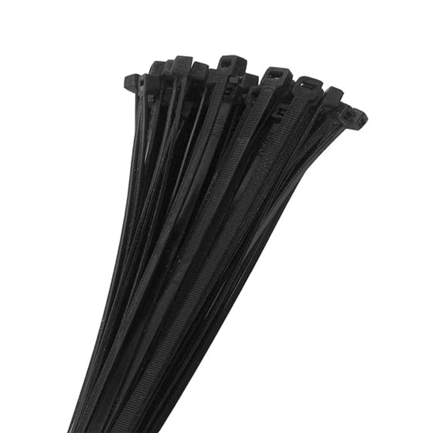 Lot de 100 Colliers de Serrage 100 mm × 2,5 mm – Noirs