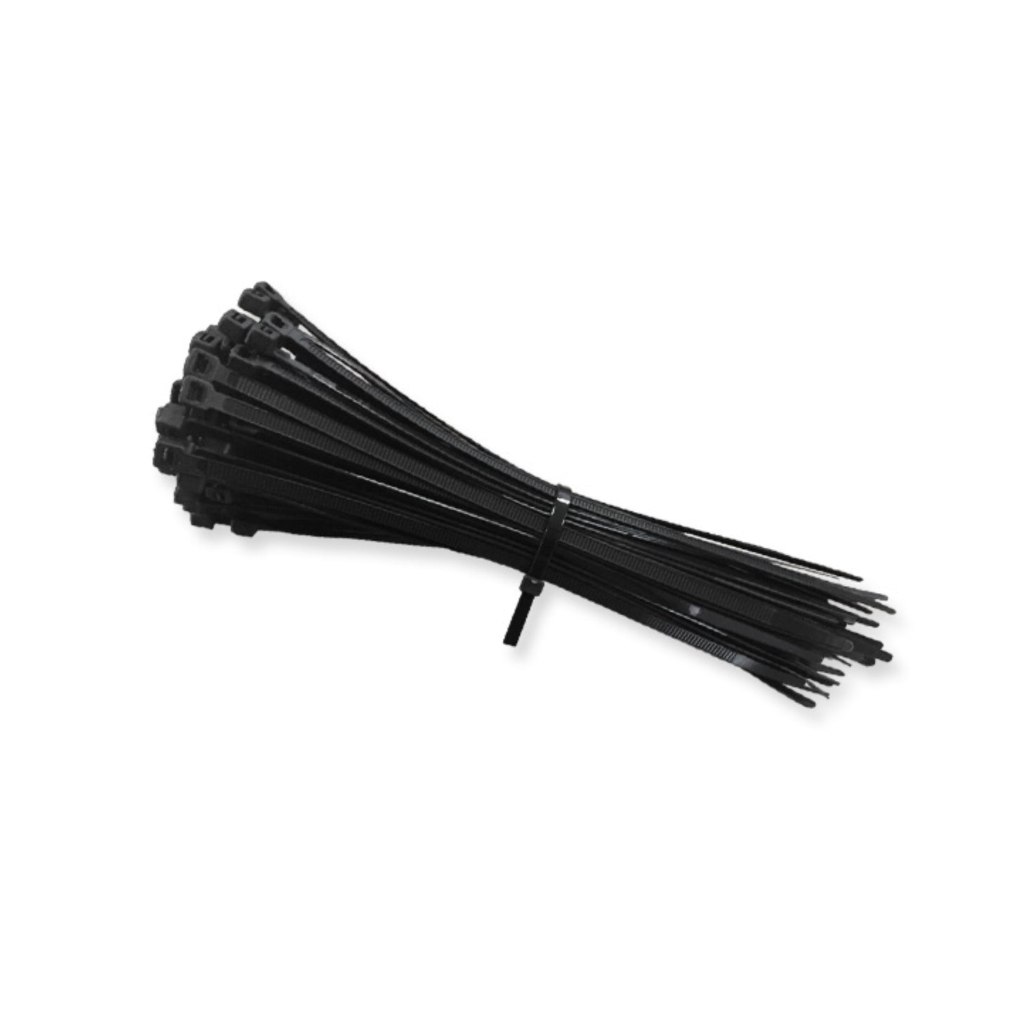 Lot de 100 Colliers de Serrage 100 mm × 2,5 mm – Noirs